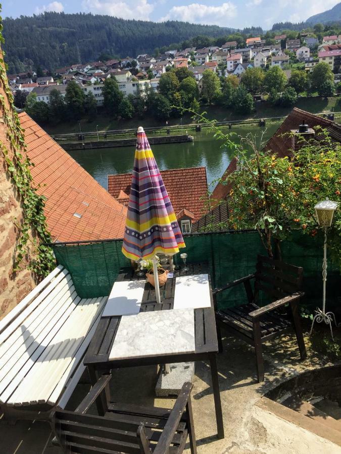 הירשהורן Neckarblick,Natur, Altstadt מראה חיצוני תמונה